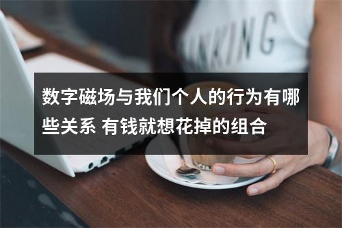 数字磁场与我们个人的行为有哪些关系 有钱就想花掉的组合